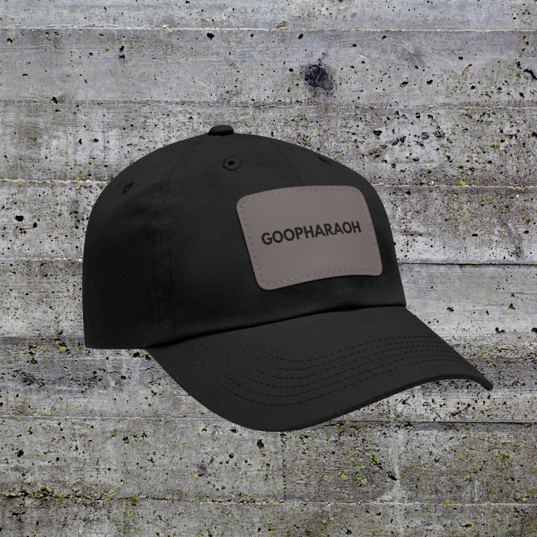 Goopharaoh Hat with Leather Patch